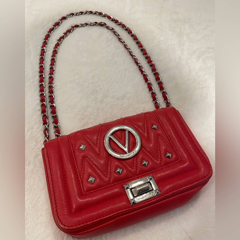 Valentino By MARIO Valentino Shoulder Strap Leather Bag - Used - good condition